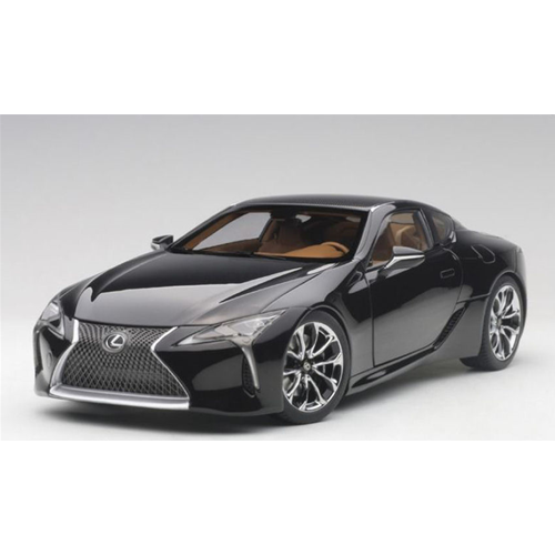 LEXUS LC500 2016 BLACK 1:18 AutoArt Auto Stradali Modellino