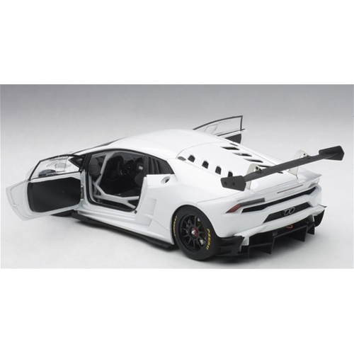 LAMBORGHINI HURACAN SUPER TROFEO 2015 BIANCO ISIS 1:18 AutoArt Auto Stradali Modellino
