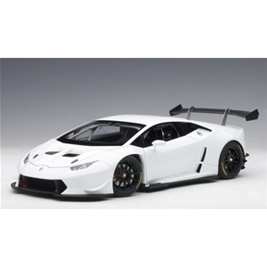 LAMBORGHINI HURACAN SUPER TROFEO 2015 BIANCO ISIS 1:18 AutoArt Auto Stradali Modellino