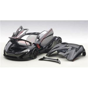 MCLAREN P1 MATT 2013 BLACK 1:18 AutoArt Auto Stradali Modellino