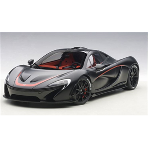 MCLAREN P1 MATT 2013 BLACK 1:18 AutoArt Auto Stradali Modellino