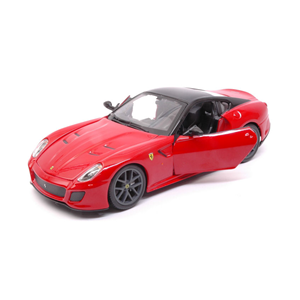 FERRARI 599 GTO (Gran Turismo Omologata) 2010 RED 1:24 Burago Auto Stradali Modellino
