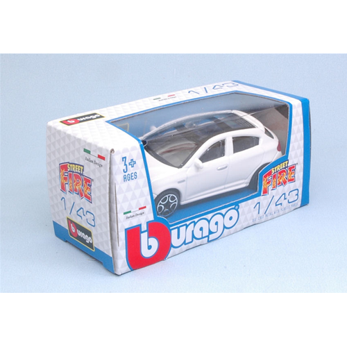 ALFA ROMEO GIULIETTA 2010 WHITE 1:43 Burago Auto Stradali Modellino