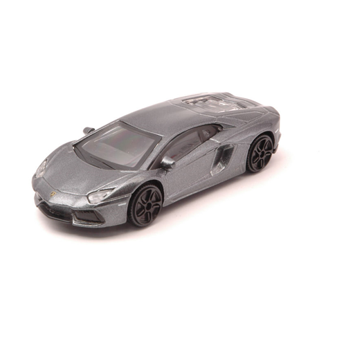 LAMBORGHINI AVENTADOR LP700-4 2011 GREY 1:43 Burago Auto Stradali Modellino
