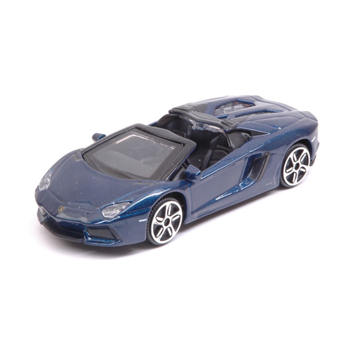 LAMBORGHINI AVENTADOR LP700-4 2013 ROADSTER BLUE 1:43 Burago Auto Stradali Modellino