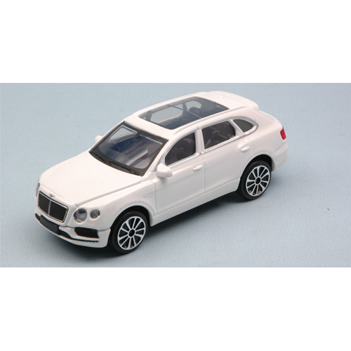 BENTLEY BENTAYGA 2016 WHITE 1:43 Burago Auto Stradali Modellino
