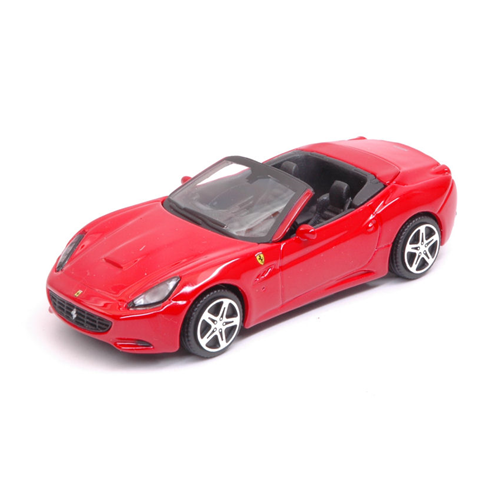 FERRARI CALIFORNIA CONVERTIBLE 2008 RED 1:43 Burago Auto Stradali Modellino