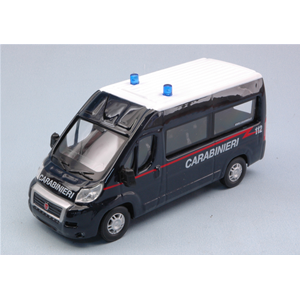 FIAT DUCATO CARABINIERI 1999 1:50 Burago Forze dell'Ordine Modellino
