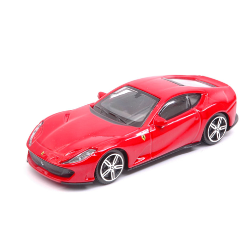 FERRARI 812 SUPERFAST 2017 RED 1:43 Burago Auto Stradali Modellino