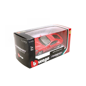 FERRARI 812 SUPERFAST 2017 RED 1:43 Burago Auto Stradali Modellino