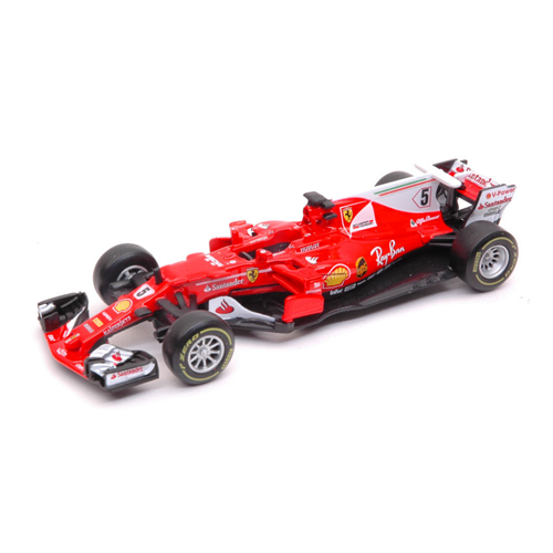 FERRARI SF70H S.VETTEL 2017 N.5 1:43 Burago Formula 1 Modellino