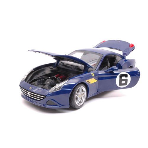 FERRARI CALIFORNIA T N.6 "THE SUNOCO" 2014 70th ANNIVERSARY 1:18 Burago Auto Stradali Modellino
