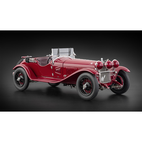 ALFA ROMEO 6C 1750 GS 1930 RED 1:18 CMC Auto d'Epoca Modellino