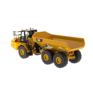 CAT 745 ARTICULATED TRUCK CASSONE RIBALTABILE CAVA 3-ASSI 1:50 Diecast Master Mezzi Industriali Modellino