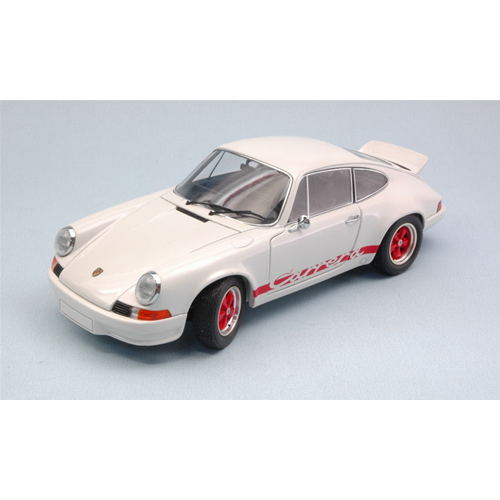 PORSCHE 911 CARRERA 2.7 RS 1973 WHITE 1:24 Ebbro Auto Stradali Modellino