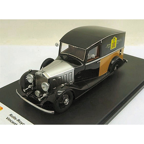 ROLLS ROYCE 20/25 JUSTERINI & BROOKS DELIVERY VAN 1:43 GLM Models Auto d'Epoca Modellino