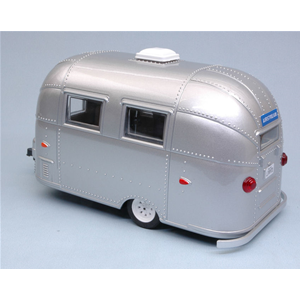 ROULOTTE BAMBI AIRSTREAM SILVER 1:24 Greenlight Auto Stradali Modellino