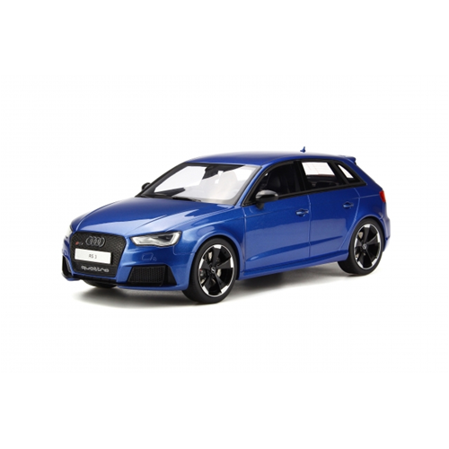 AUDI RS3 2015 BLUE 1:18 GT Spirit Auto Stradali Modellino