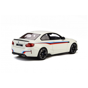 BMW M2 ALPINE 2016 WHITE 1:18 GT Spirit Auto Stradali Modellino