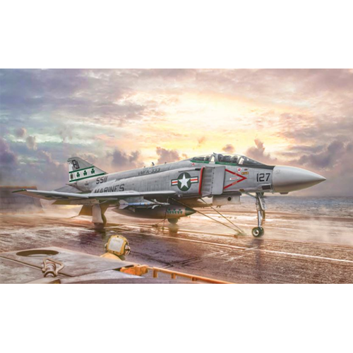 F-4J PHANTOM II KIT 1:48 Italeri Kit Aerei Modellino
