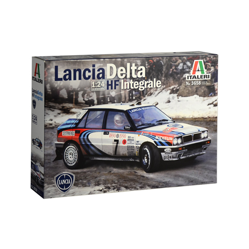 LANCIA DELTA HF INTEGRALE KIT 1:24 Italeri Kit Auto Modellino