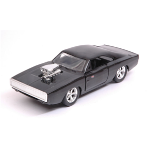 DOM'S DODGE CHARGER R/T 1970 FAST & FURIOUS 7 BLACK 1:32 Jada Toys Movie Modellino