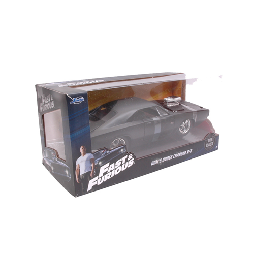 DOM'S DODGE CHARGER R/T 1970 FAST & FURIOUS 7 1:24 Jada Toys Movie Modellino