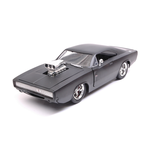 DOM'S DODGE CHARGER R/T 1970 FAST & FURIOUS 7 1:24 Jada Toys Movie Modellino
