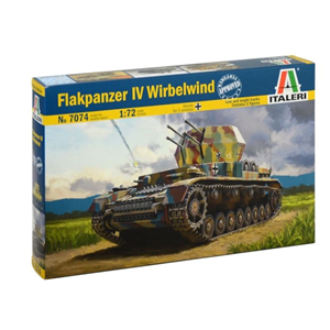 FLAKPANZER IV WIRBELWIND KIT 1:72 Italeri Kit Mezzi Militari Modellino