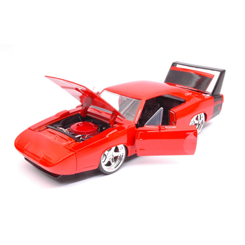 DODGE CHARGER DAYTONA 1969 ORANGE 1:24 Jada Toys Tuning Modellino