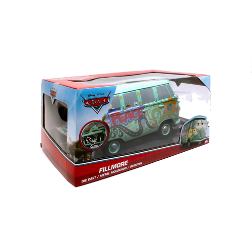 DISNEY CARS FILLMORE 1963 1:24 Jada Toys Movie Modellino