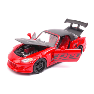 HONDA S2000 2001 RED "JDM TUNERS" 1:24 Jada Toys Tuning Modellino