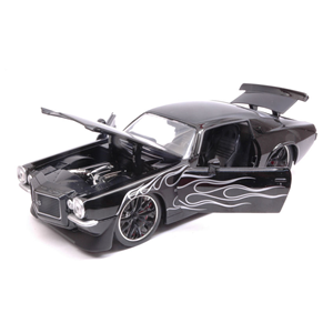 MERCURY 1951 BLACK WITH FLAMES 1:24 Jada Toys Tuning Modellino