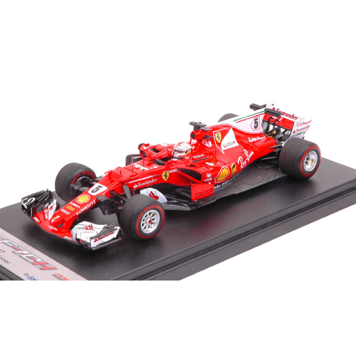 FERRARI SF70-H S.VETTEL 2017 N.5 WINNER MONACO GP 1:43 Looksmart Formula 1 Modellino