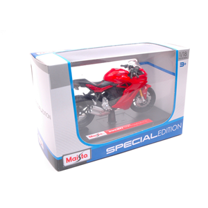 DUCATI SUPERSPORT S 2017 RED 1:18 Maisto Moto Modellino