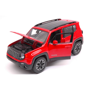 JEEP RENEGADE 2015 RED 1:24 Maisto Auto Stradali Modellino