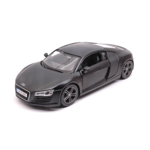 AUDI R8 MATT 2007 BLACK 1:24 Maisto Auto Stradali Modellino