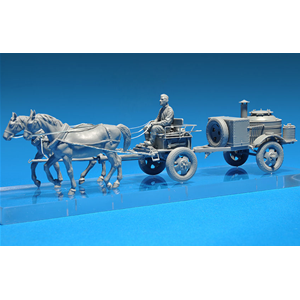 HORSES DRAW FIELD KITCHEN KP-42 KIT 1:35 Miniart Kit Figure Militari Modellino
