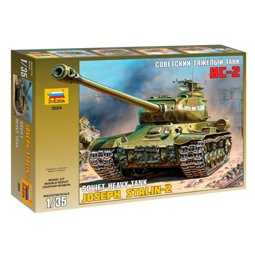 SOVIET HEAVY TANK J.STALIN-2 KIT 1:35 Zvezda Kit Mezzi Militari Modellino