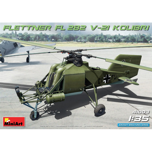 FLETTNER FI 282 V-21 KOLIBRI KIT 1:35 Miniart Kit Mezzi Militari Modellino