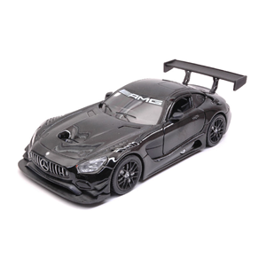 MERCEDES AMG GT3 2016 BLACK 1:24 MotorMax Auto Stradali Modellino