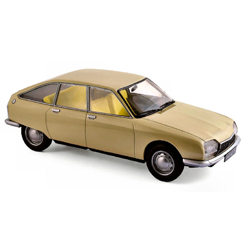 CITROEN GS 1971 BEIGE 1:18 Norev Auto Stradali Modellino