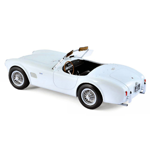 AC COBRA 289 1963 WHITE 1:18 Norev Auto Stradali Modellino