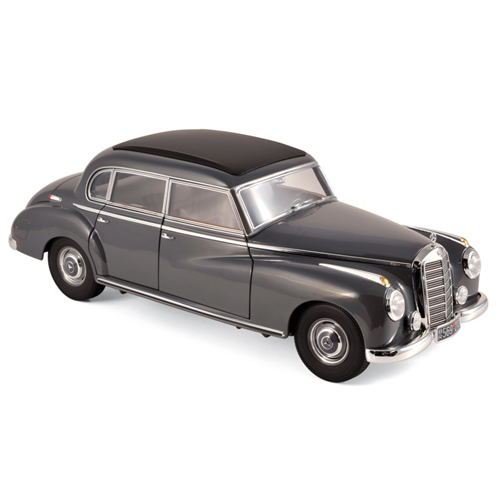 MERCEDES 300 1952 DARK GREY 1:18 Norev Auto Stradali Modellino