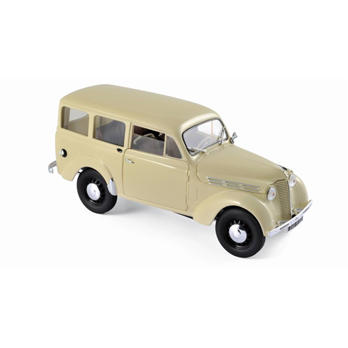RENAULT BREAK JUVAQUATRE 300 kg 1951 IVORY 1:18 Norev Auto Stradali Modellino