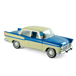 SIMCA VEDETTE CHAMBORD 1960 TROPIC GREEN & CHINA IVORY 1:18 Norev Auto Stradali Modellino