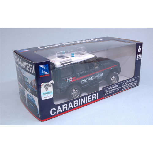 LAND ROVER DISCOVERY 1997 CARABINIERI 1:32 New Ray Forze dell'Ordine Modellino