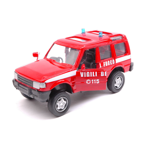 LAND ROVER DISCOVERY VIGILI DEL FUOCO 1:32 New Ray Pompieri Modellino