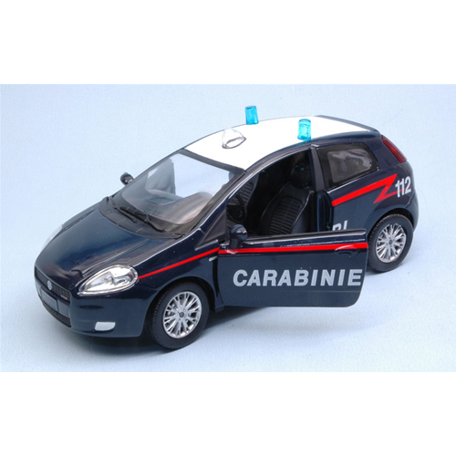 FIAT GRANDE PUNTO CARABINIERI 1:24 New Ray Forze dell'Ordine Modellino