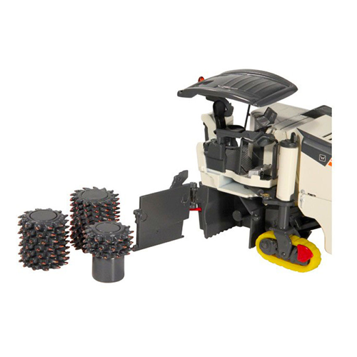 FRESATRICE ASFALTO WIRTGEN W100CFi 1:50 NZG Mezzi Industriali Modellino
